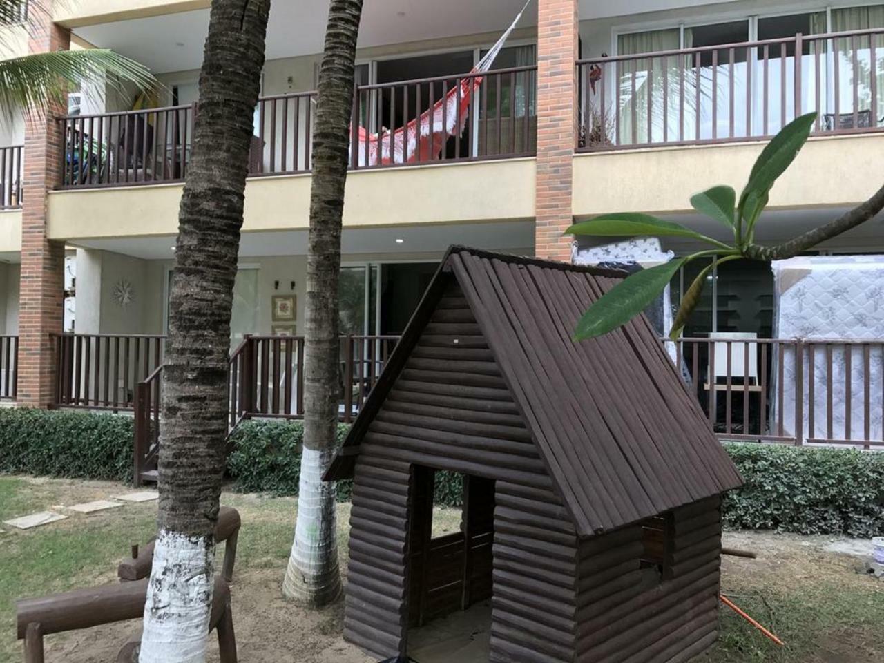Apartamento Completo No Beach Living Porto Das Dunas - Apto Luxo Акирас Экстерьер фото