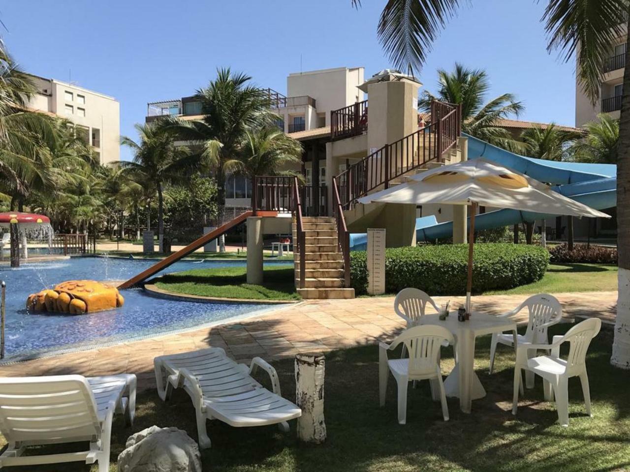 Apartamento Completo No Beach Living Porto Das Dunas - Apto Luxo Акирас Экстерьер фото