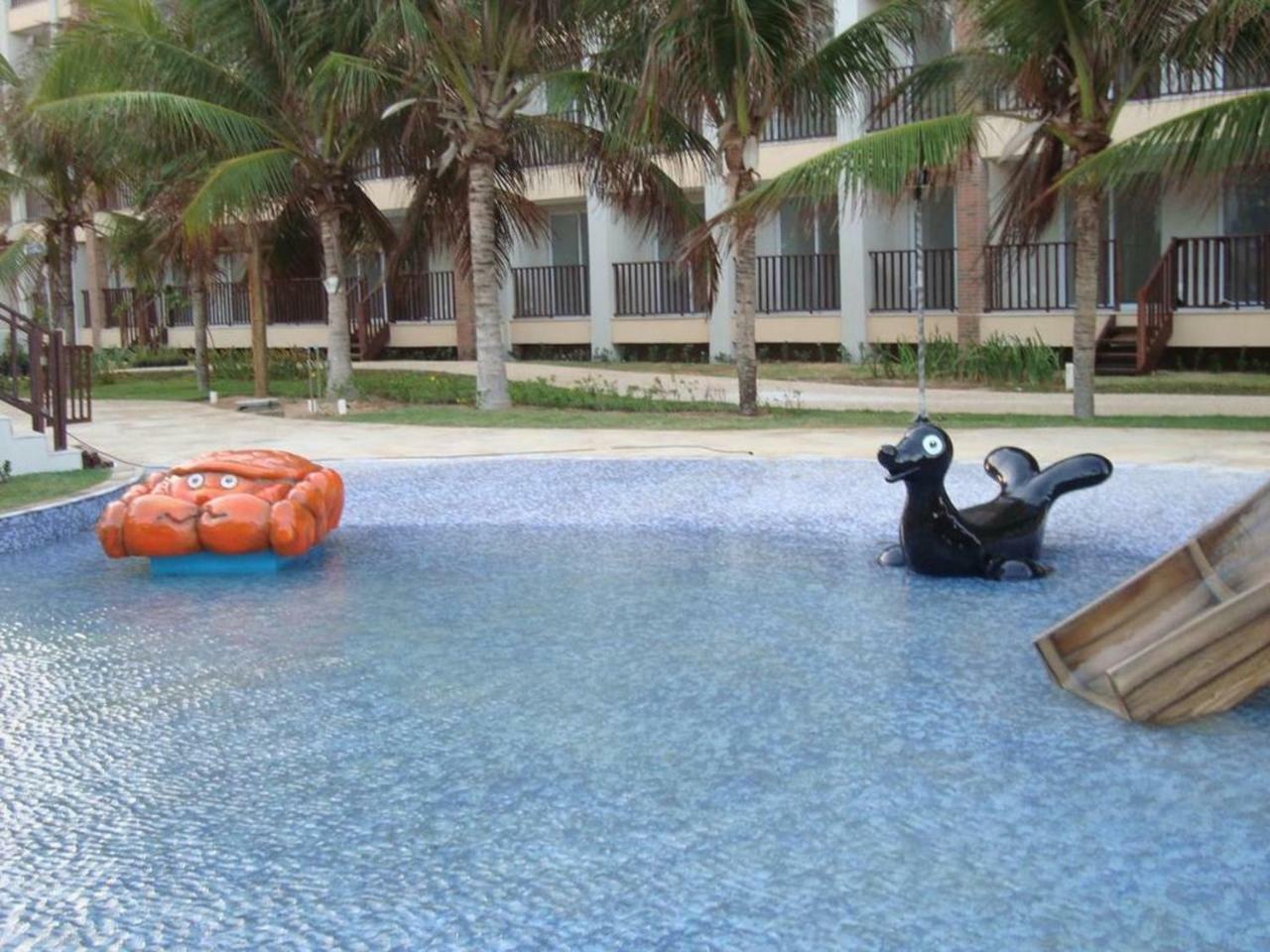 Apartamento Completo No Beach Living Porto Das Dunas - Apto Luxo Акирас Экстерьер фото